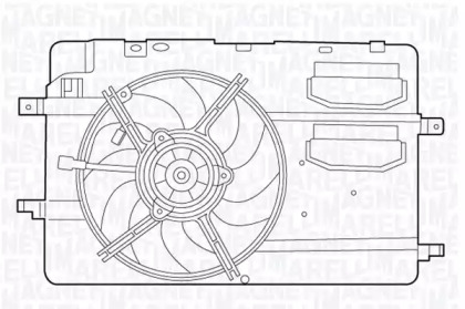 Ventilator răcire motor