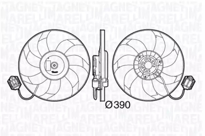 Ventilator răcire motor