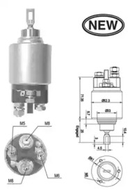 Contactor, electromotor