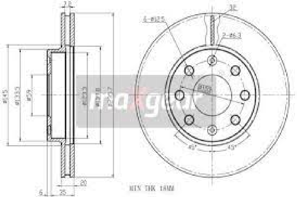 DISC FRANA FATA VENTILAT